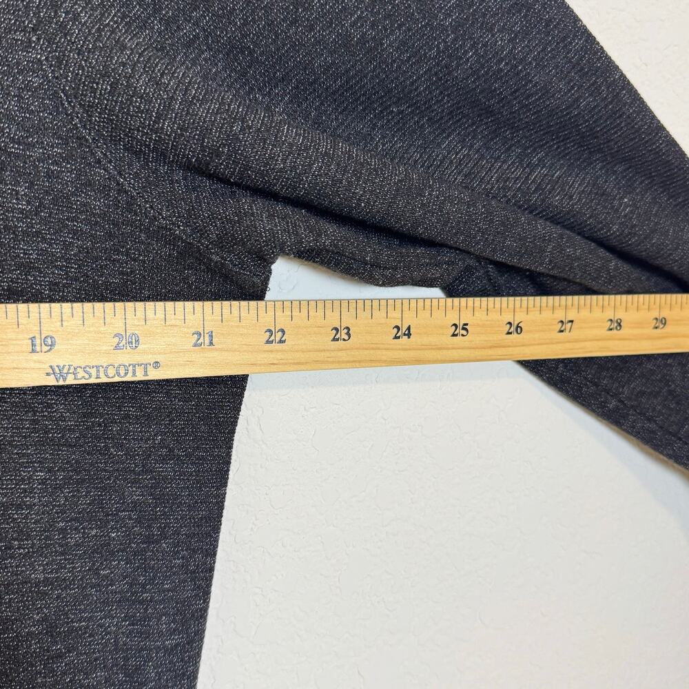 Cremieux Classic Medium Charcoal Knit Full Zip Pocket Sweater Jacket, M - Picture 7 of 10